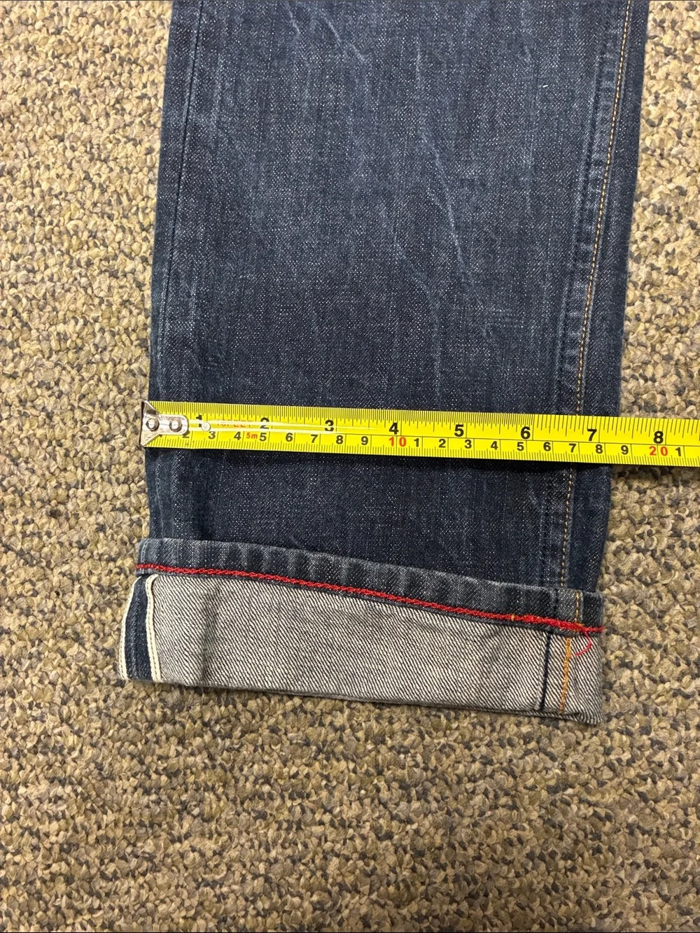 Gustin Dark Blue Men’s Straight Jeans